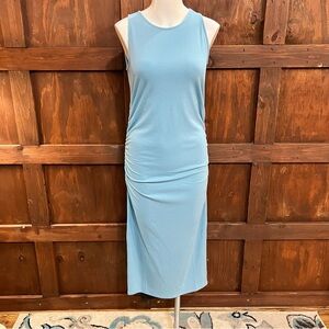 VENUS Light Blue Sleeveless Midi Dress